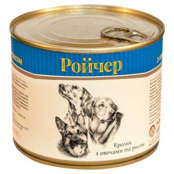 Roycher Rabbit with Vegetables and Rice Dog Food 525g - buy, prices for - photo 1