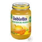 Puree Bebivita Mix vegetable for children 190g glass jar