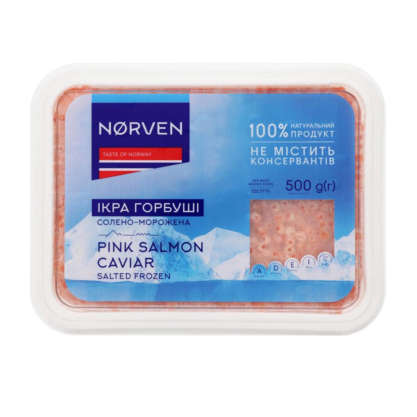 

Икра Norven горбуши солено-мороженая 500г