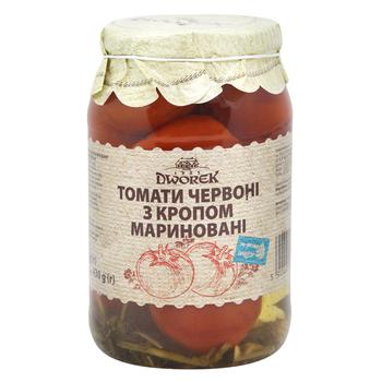 Dworek-1905 With Dill Nizhyn Tomatoes 880g - buy, prices for NOVUS - photo 1