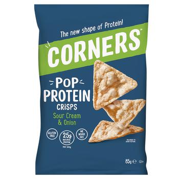 Corners Sour Cream and Onion Chips 85g - buy, prices for - photo 1