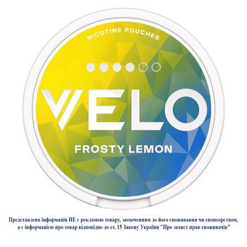 Подушечки никотиносодержащие Velo Citrus Frost X-Strong - купить, цены на - фото 2