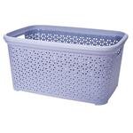Diomedea Basket with Frame 365x535x260mm 35l Grey-Blue