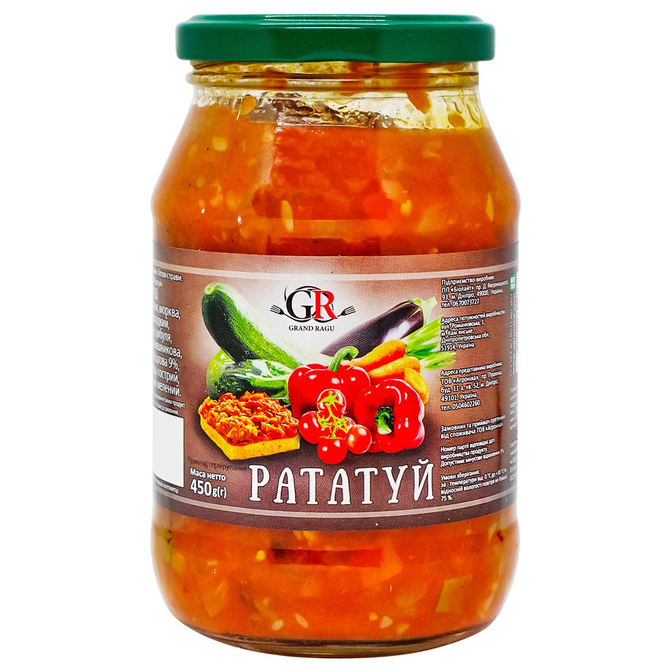 

Рататуй Grand Ragu 450г