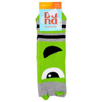 Duna 4115 Green Children's Socks 16-18s - buy, prices for - photo 1