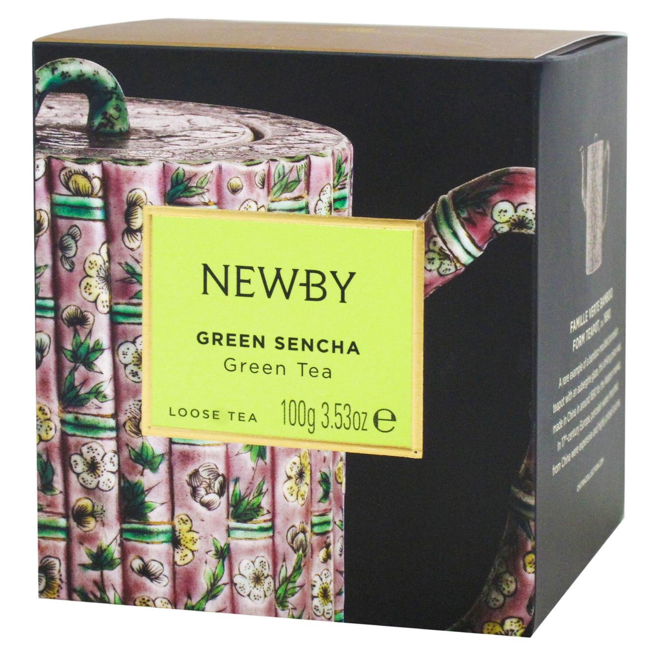 

Чай Newby Green Sencha зеленый байховый 100г
