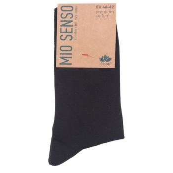 Mio Senso Relax 4 Men's Socks s.40-42 Black - buy, prices for Tavria V - photo 1