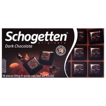 Шоколад чорний  Schogеtten 100г - купити, ціни на КОСМОС - фото 1