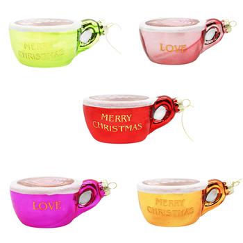 Украшение елочное Koopman Чашка для кофе 12,7х9,5х5,5см - купить, цены на NOVUS - фото 1