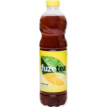 Fuzetea lemon cold black tea 1500ml - buy, prices for MegaMarket - photo 2