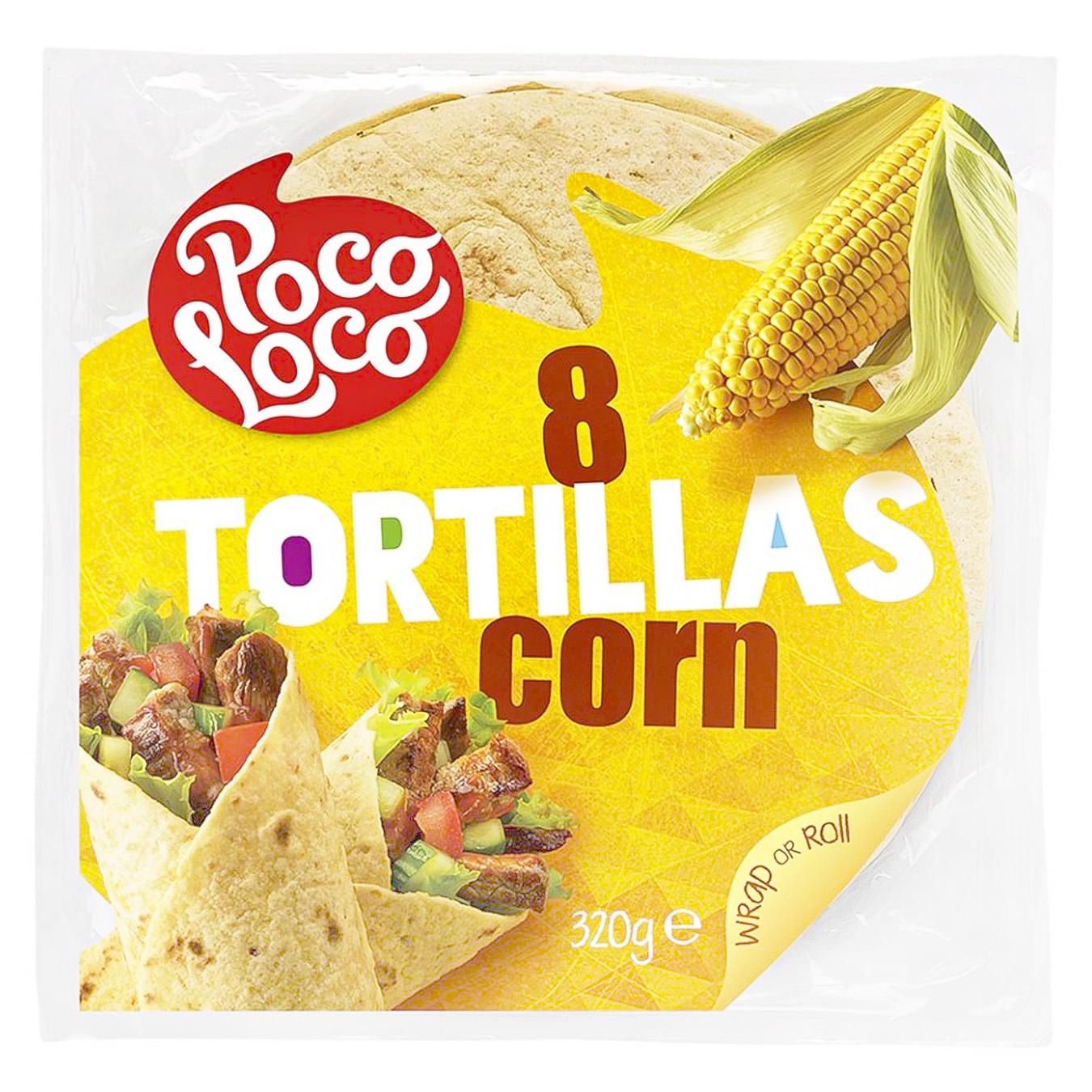 

Тортилья Poco Loco пшенично-кукурузная 320г