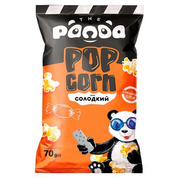 Попкорн Panda Солодкий 70г - купити, ціни на Чудо Маркет - фото 1