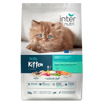 Корм для котят Internutri Tasty Kitten Сбалансированный для всех пород 2кг - купить, цены на - фото 1