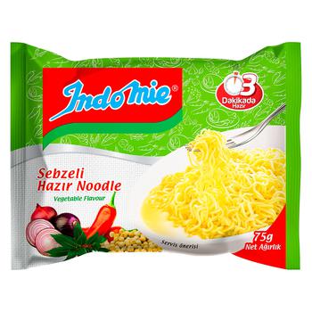 Макаронные изделия Indomie Вермишель со вкусом овощей 75г - купить, цены на ЕКО Маркет - фото 1