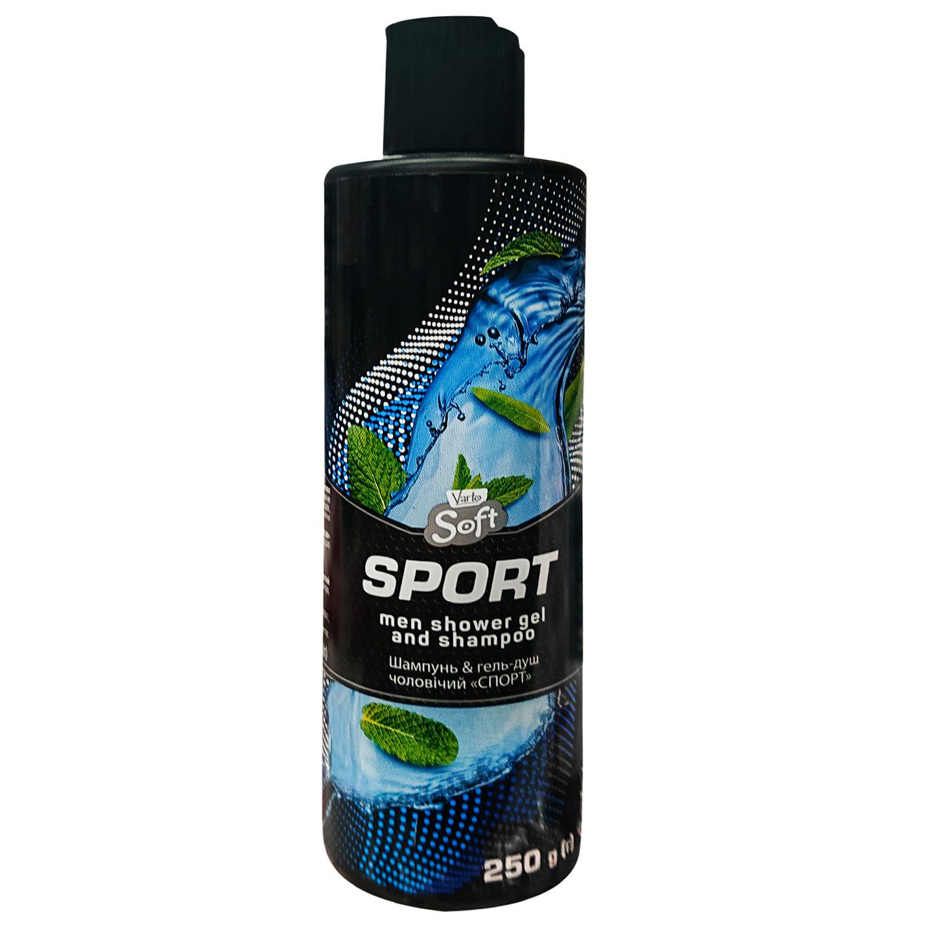 

Шампунь и гель-душ Varto Soft Sport мужской 250г