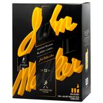 Віскі Johnnie Walker Black Label 12 років 40% 0,7л + 2 склянки