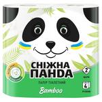 Snow Panda Bamboo 2-ply Toilet Paper 4pcs