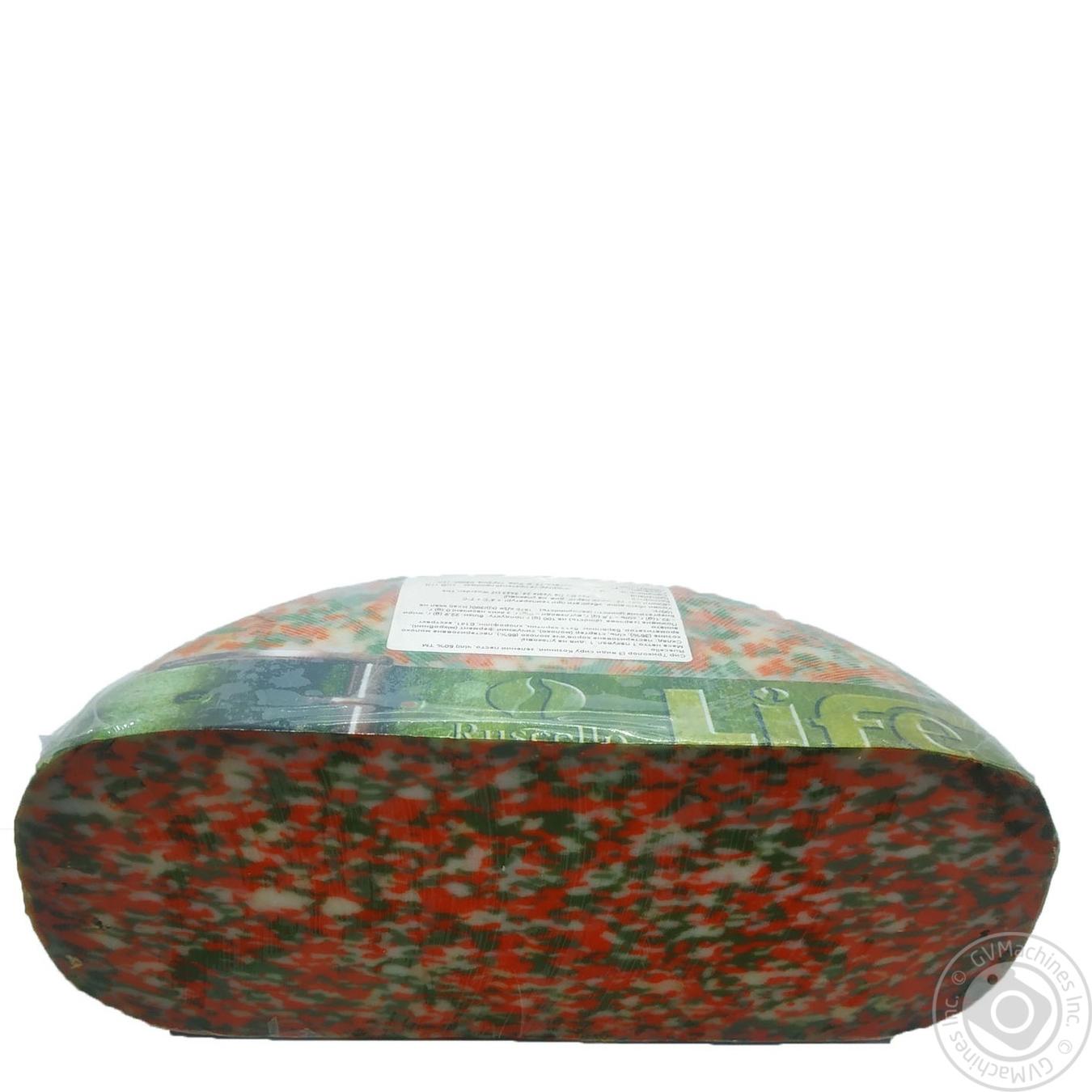 

Сир Ruscello Триколор козиний/зелений песто/чілі 50%