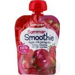 Puree Semper strawberry for children from 6 months 90g