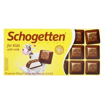 Schogetten For Kids Milk Chocolate 100g
