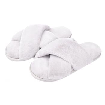 Twins HS-LUX Women's Gray Fur Homemade Slippers 38-39s - buy, prices for Supermarket "Kharkiv" - photo 4