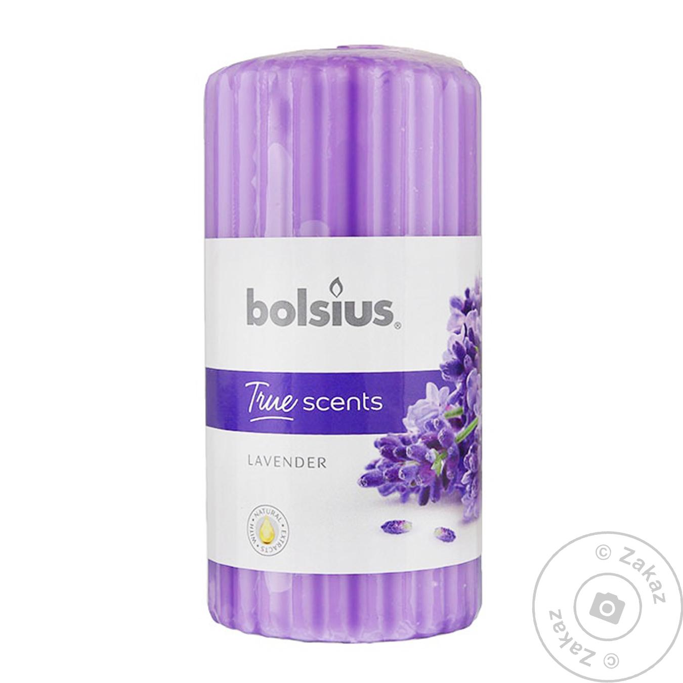 

Свіча Bolsius ребриста 120/58 1 шт. True Scents Лаванда, арт. 101925266777