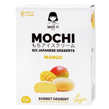 Мороженое-сорбет Miss Ti Mochi манго в рисовом тесте 210г
