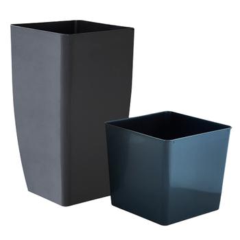 Aleana Quadro Flowerpot Granite 16x16x30cm - buy, prices for - photo 3