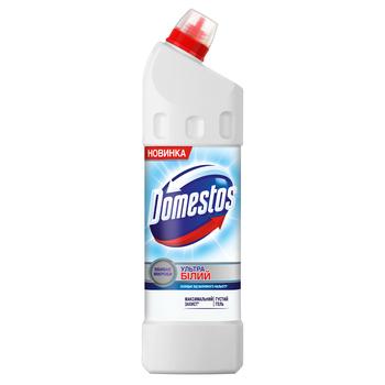 Domestos Ultra White Toilet Bowl Cleaner 1l - buy, prices for MegaMarket - photo 1