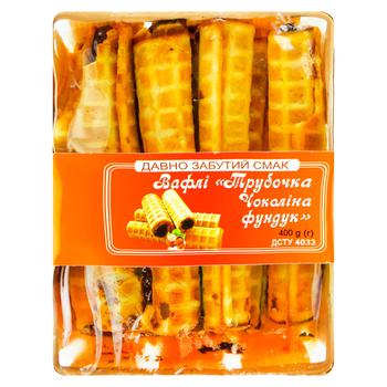 Tubule Chokalina Hazelnuts Waffles 400g - buy, prices for Auchan - photo 2