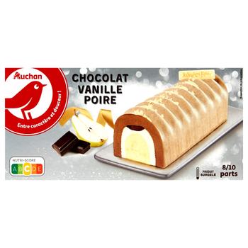 Auchan Chocolate Vanilla Pear Dessert 549g