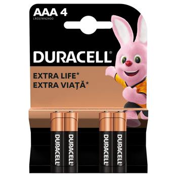 Батарейки Duracell ААА 4шт - купить, цены на - фото 2