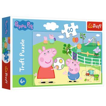 Trefl Peppa Pig Playground Puzzle 60pcs - buy, prices for COSMOS - photo 1