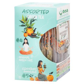 Набір чаю Tea Moments Асорті зеленого чаю 33,6г 15шт
