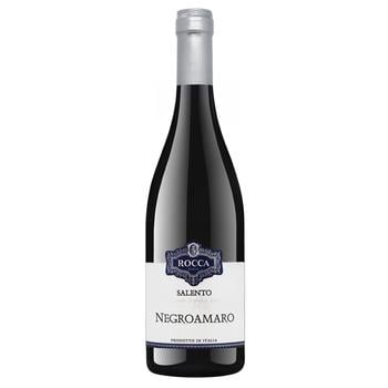 Rocca Negroamaro Salento IGT red semi-dry wine 13.5% 0.75l