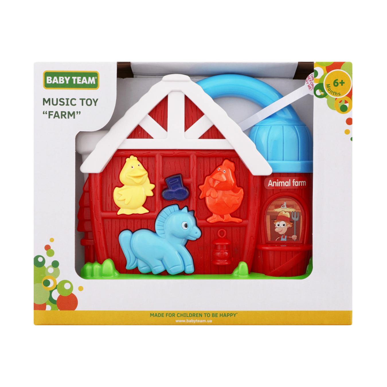 

Игрушка музыкальная Baby Team Toys Ферма