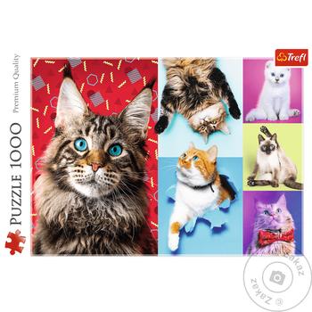 Trefi Toy Puzzle Happy Cats - buy, prices for Vostorg - photo 1