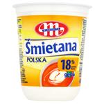 Сметана Mlekovita 18% 400г