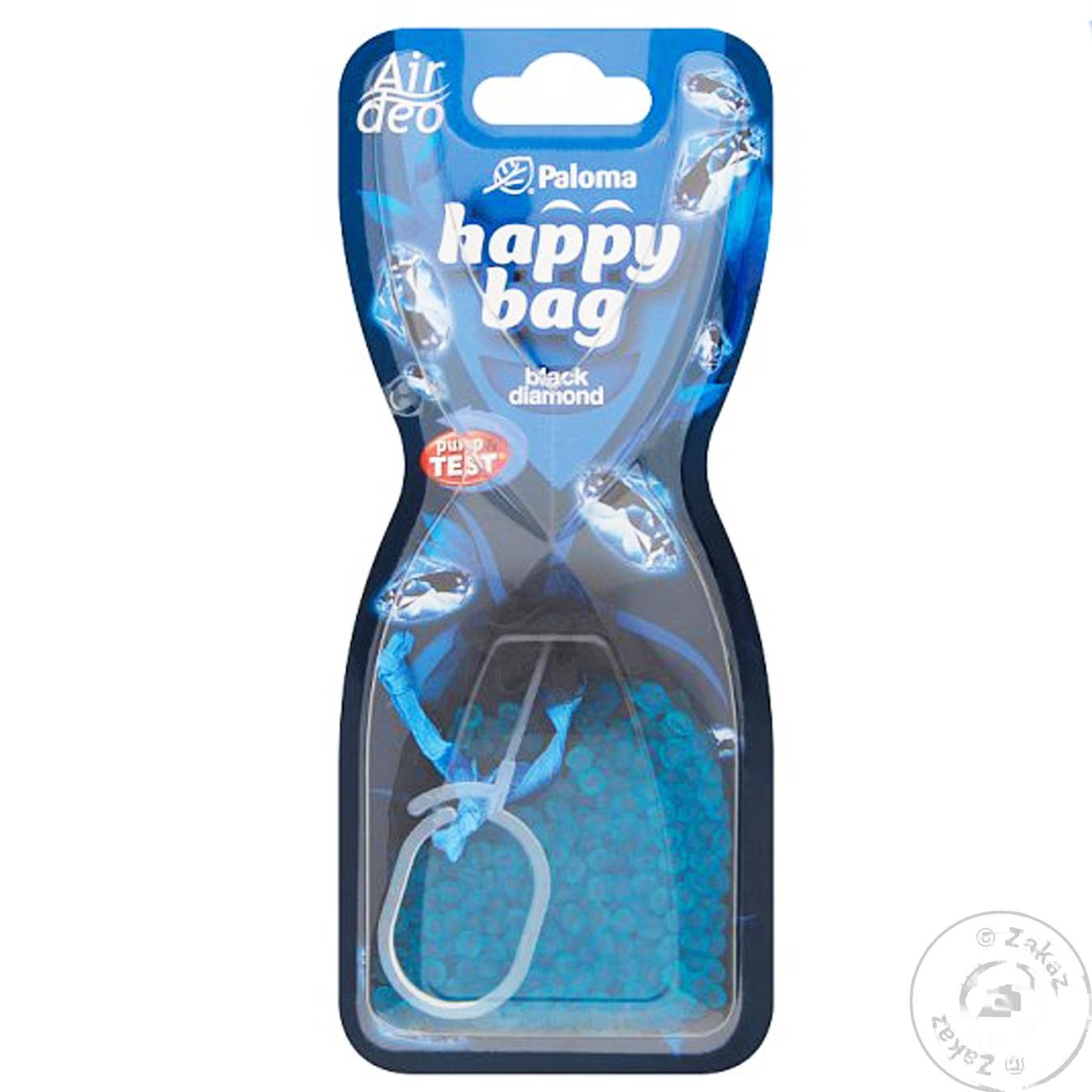 

Ароматизатор воздуха Paloma happy bag black для авто