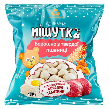 Пельмені Три Ведмеді Мішутка з охолодженим м'ясом телятини 400г - купити, ціни на Auchan - фото 2