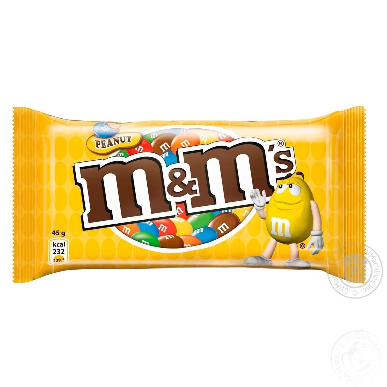 

Драже M&M's с арахисом в молочном шоколаде 45г