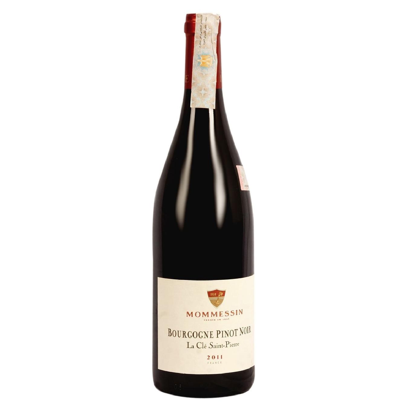 

Вино Mommessin Pinot Noir La Cle Saint-Pierre Bourgogne красное сухое 12,5% 0,75л