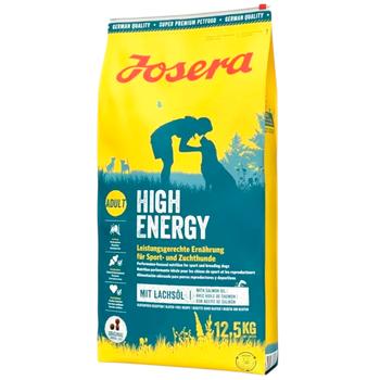 Корм сухий Josera High Energy з лососем для активних собак 12,5кг - купити, ціни на MasterZoo - фото 1