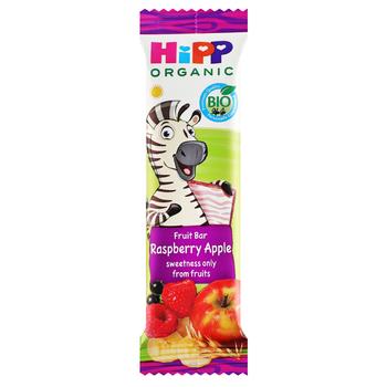 Батончик фруктово-злаковый Hipp малина-яблоко-банан 23г - купить, цены на Таврия В - фото 1