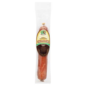Ukrprompostach-95 Transcarpathian Semi-Smoked Sausage First Grade - buy, prices for NOVUS - photo 1