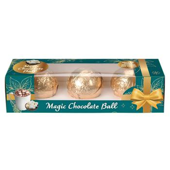 Маршмеллоу Becky's Magic Chocolate Balls в шоколадном шаре 120г - купить, цены на - фото 4