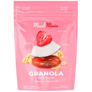 Muesli Mania Granola with Fruits 300g