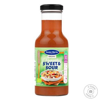 Santa Maria Asian Wok Sweet & Sour Sauce 250ml - buy, prices for Vostorg - photo 1