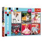 Trefl Happy Dogs Puzzle 200 elements