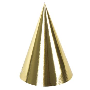 Party Khata Party Hats 5pcs Golden - buy, prices for NOVUS - photo 1